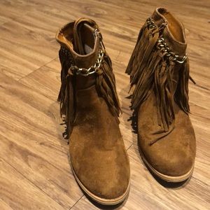 Camel colored Ankle Booties